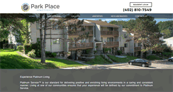 Desktop Screenshot of myparkplacehome.com